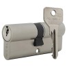 Циліндр CISA C2000 70 (35*35) нікель матовий 3 ключі