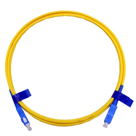 Патчкорд оптичний CMS Simplex Slim SC/UPC-SC/UPC SM 2м Simplex, 3.0мм