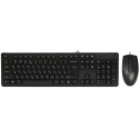 Комплект клавіатура+мишка A4Tech KK-3+OP-330 USB