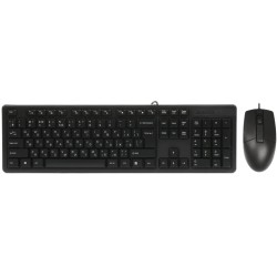 Комплект клавіатура+мишка A4Tech KK-3+OP-330 USB