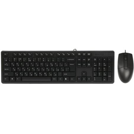 Комплект клавіатура+мишка A4Tech KK-3+OP-330 USB
