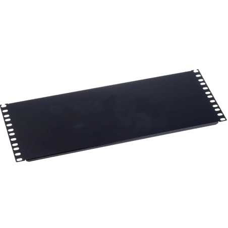 Заглушка 19" 4U чорна CMS UA-BP4U-B