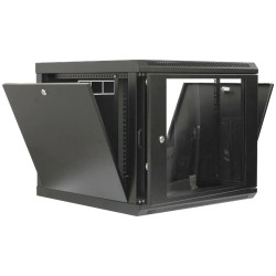 Шафа 19" 9U 600x500x507мм акрилове скло чорна