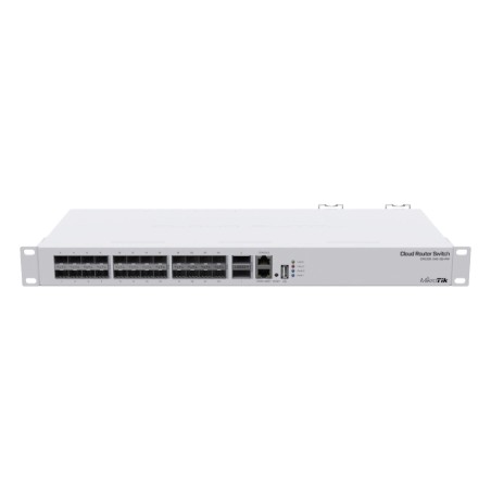 Комутатор 24 порти керований MikroTik CRS326-24S+2Q+RM