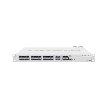 Комутатор 24 порти керований MikroTik CRS328-4C-20S-4S+RM SFP Layer 3
