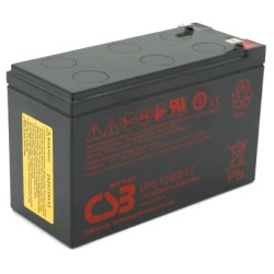 Свинцево-кислотна акумуляторна батарея CSB UPS12460F2 9А•г 12В
