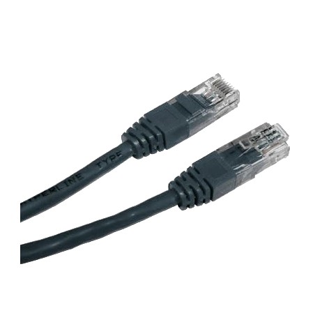 Патч-корд Cablexpert PP12-5M/BK 5 м кат.5Е чорний