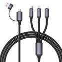 Кабель Cablexpert USB A/C-тато/Lightning/Micro/Type-C 1.5 м