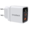 Адаптер Choetech PD6052 White PD35W GAN A+C