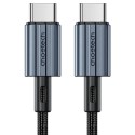 Кабель Choetech XCC-1015 2м Black USB-C to USB-C PD60W