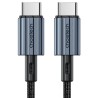 Кабель Choetech XCC-1015 2м Black USB-C to USB-C PD60W