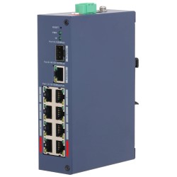 Комутатор 10 портів керований Dahua DH-CHS4110-8ET-110 PoE