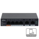 Комутатор 6 портів керований Dahua DH-CS4006-4GT-60 PoE