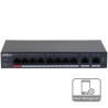 Комутатор 10 портів керований Dahua DH-CS4010-8ET-110 PoE