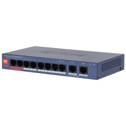 Комутатор 8 портів керований Dahua DH-CS4010-8GT-110-V2 PoE