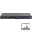 Комутатор 28 портів керований Dahua DH-CS4226-24ET-375 PoE