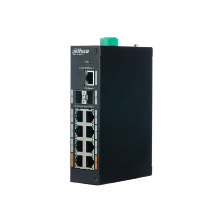 Комутатор 8 портів некерований Dahua DH-PFS3211-8GT-120