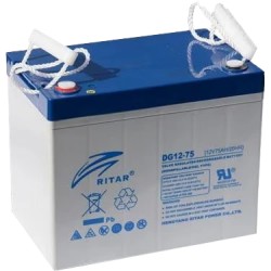 Аккумуляторная батарея RITAR DG12-75 12V 75Ah