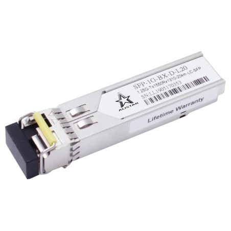 Модуль ALISTAR SFP-1G-BX-D-L20 SFP 1G 1SM WDM LC 20KM TX1550/RX1310nm DDM