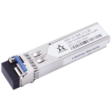 Модуль ALISTAR SFP-1G-BX-U-L20 SFP 1G 1SM WDM LC 20KM TX1310/RX1550nm DDM