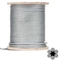 Трос оцинкований APRO 10мм DIN 3055 (6x7) бухта 100м
