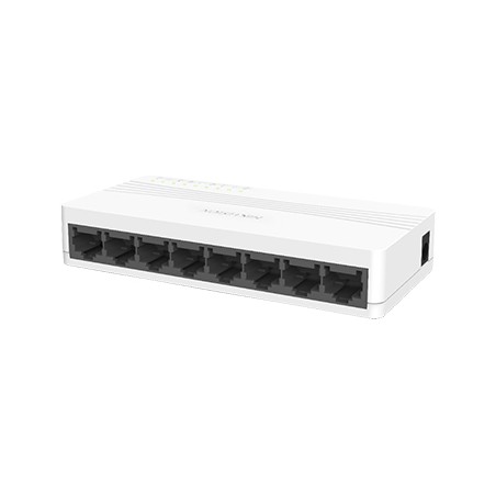 Комутатор 8 портів некерований Hikvision DS-3E0108D-E