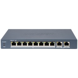 Комутатор 10 портів керований Hikvision DS-3E1310P-EI(B) PoE