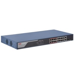 Комутатор 18 портів керований Hikvision DS-3E1318P-EI(B)