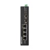 Комутатор 4 порти некерований Hikvision DS-3T0506HP-E/HS POE