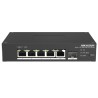 Комутатор 6 портів керований Hikvision DS-3T1306P-SI/HS PoE