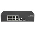 Комутатор 10 портів керований Hikvision DS-3T1310P-SI/HS PoE