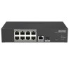 Комутатор 10 портів керований Hikvision DS-3T1310P-SI/HS PoE
