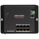 Комутатор 8 портів керований Hikvision DS-3T1510P-SI-FLT/No Power unit (без блока живлення)