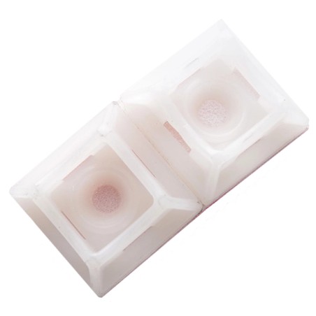 Майданчик самоклеючий для кабельної стяжки до 5 мм з отвором білий (пач. 50 шт.) APRO PH-2020WC