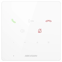 Аудіодомофон IP мережевий POE Hikvision DS-KH6000-E1/White