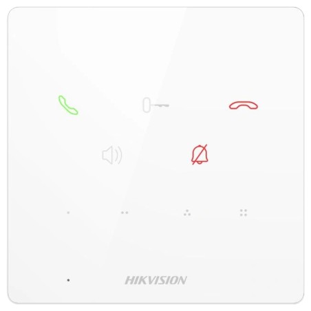 Аудіодомофон IP мережевий POE Hikvision DS-KH6000-E1/White