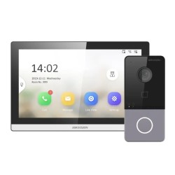 Комплект відеодомофона Hikvision WI-FI DS-KV6113-WPE1(C)+ DS-KH6350-WТE1 "Стандарт"