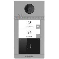 Виклична панель Hikvision DS-KV8213-WME1(C) Surface/Europe BV Wi-Fi Mifare IP65, IK08
