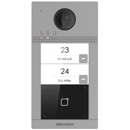 Виклична панель Hikvision DS-KV8213-WME1(C)/Europe BV Wi-Fi Mifare IP65, IK08