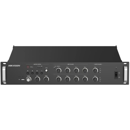 Мережевий підсилювач Hikvision DS-QAZ1A500G1-VB4 500 Вт на 2 зони