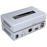 Модуль подовжувач Dtech DT-7051 4K HDMI і USB 2.0 KVM 100м