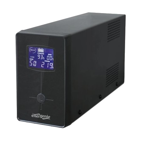 Джерело безперебійного живлення EnerGenie EG-UPS-032 850ВA апроксимована синусоїда