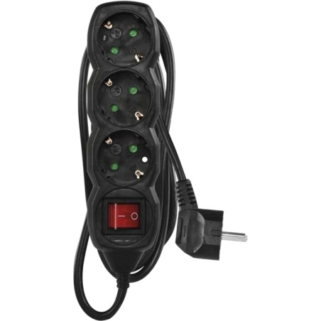Мережевий подовжувач EMOS PC1321R 3 розетки 1.5 м