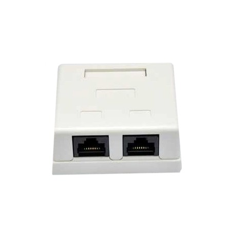 Розетка зовнішня EPNew 2хUTP, кат. 6, RJ45