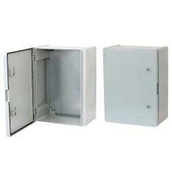 Щит з монтажною панеллю, опалові дверцята, IP 65 ERKA 024
