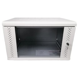 Шафа EServer 6U 600х350х370 скло, сіра