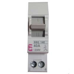 Перемикач навантаження ЕТІ SSQ 140 "1-0-2", 1p 40A
