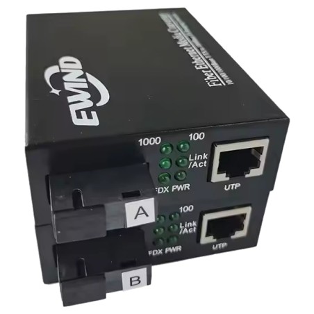 Медіаконвертер Ewind EW-810GS-20A/B 1000M