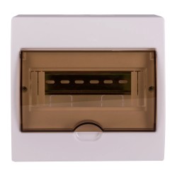 Корпус пластиковий 8-модульний навісний Enext e.plbox.stand.n.08k