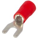 Ізольований наконечник вилковий 0.5-1.5 кв.мм червоний Enext e.terminal.stand.sv.1,25.5.red